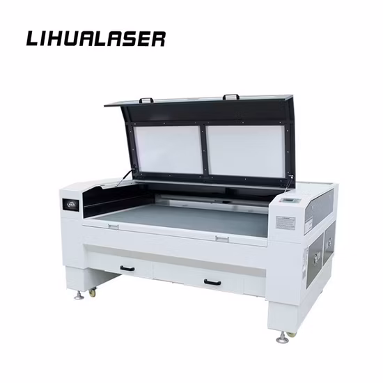 Lihua 1390 1610 Laser Cutter 100w 150w 180w 260w 300w mousse plastique Textile papier Mdf cuir acrylique bois tissu CNC Co2 Laser découpe gravure Machine