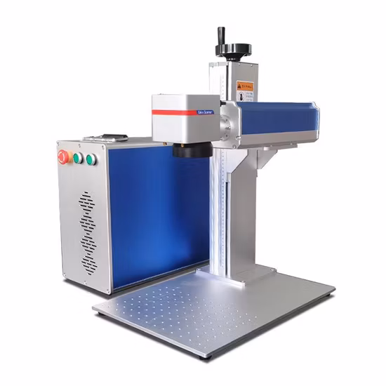Machine de marquage laser 20W 30W pour sceaux de sécurité en métal et plastique pour étiquettes d'oreille d'animaux